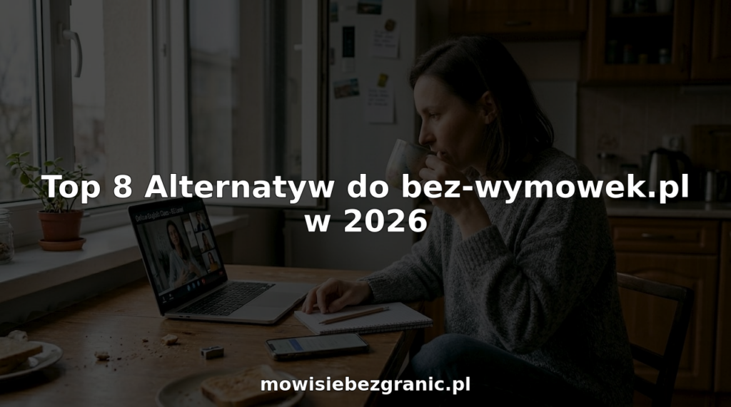 Dorosła osoba korzysta z laptopa, ucząc się języka obcego online.