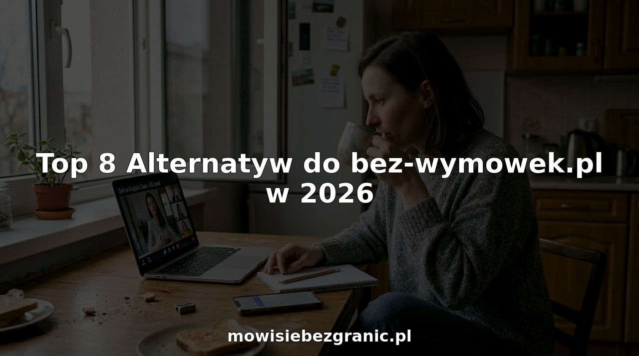 Dorosła osoba korzysta z laptopa, ucząc się języka obcego online.